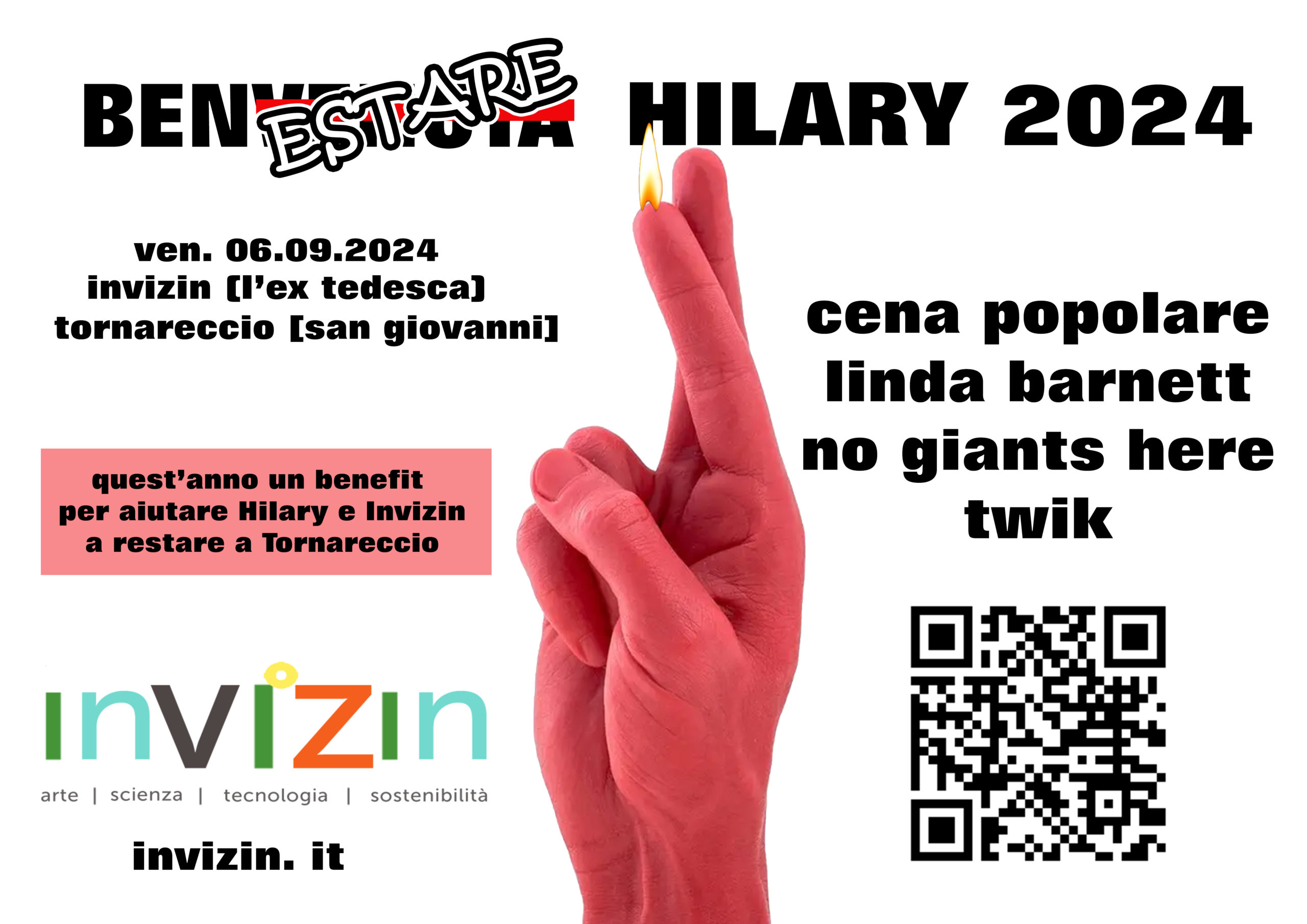 Benv̶e̶n̶u̶t̶a̶estare Hilary 2024
